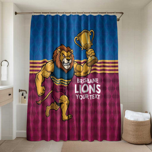 Custom Pride of Brisbane Champion Roar Bathroom Set - Aussie Hoodie