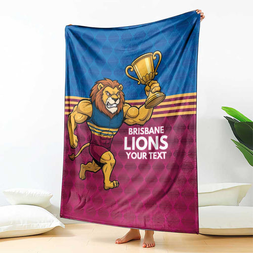 Custom Pride of Brisbane Champion Roar Blanket - Aussie Hoodie