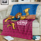 Custom Pride of Brisbane Champion Roar Blanket - Aussie Hoodie
