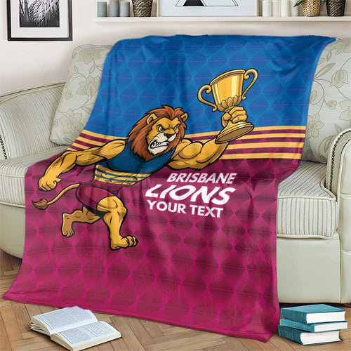 Custom Pride of Brisbane Champion Roar Blanket - Aussie Hoodie