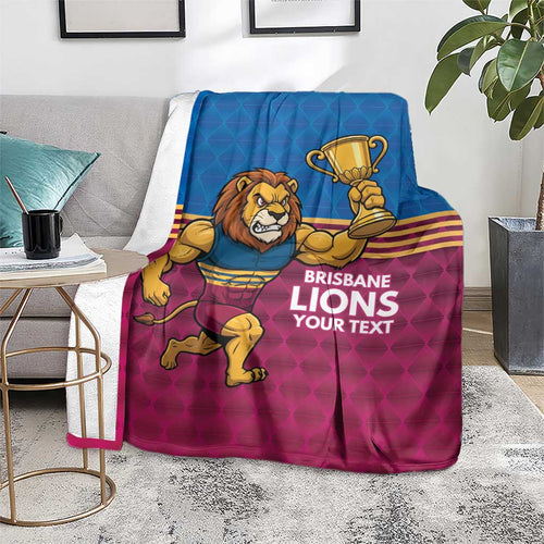 Custom Pride of Brisbane Champion Roar Blanket - Aussie Hoodie