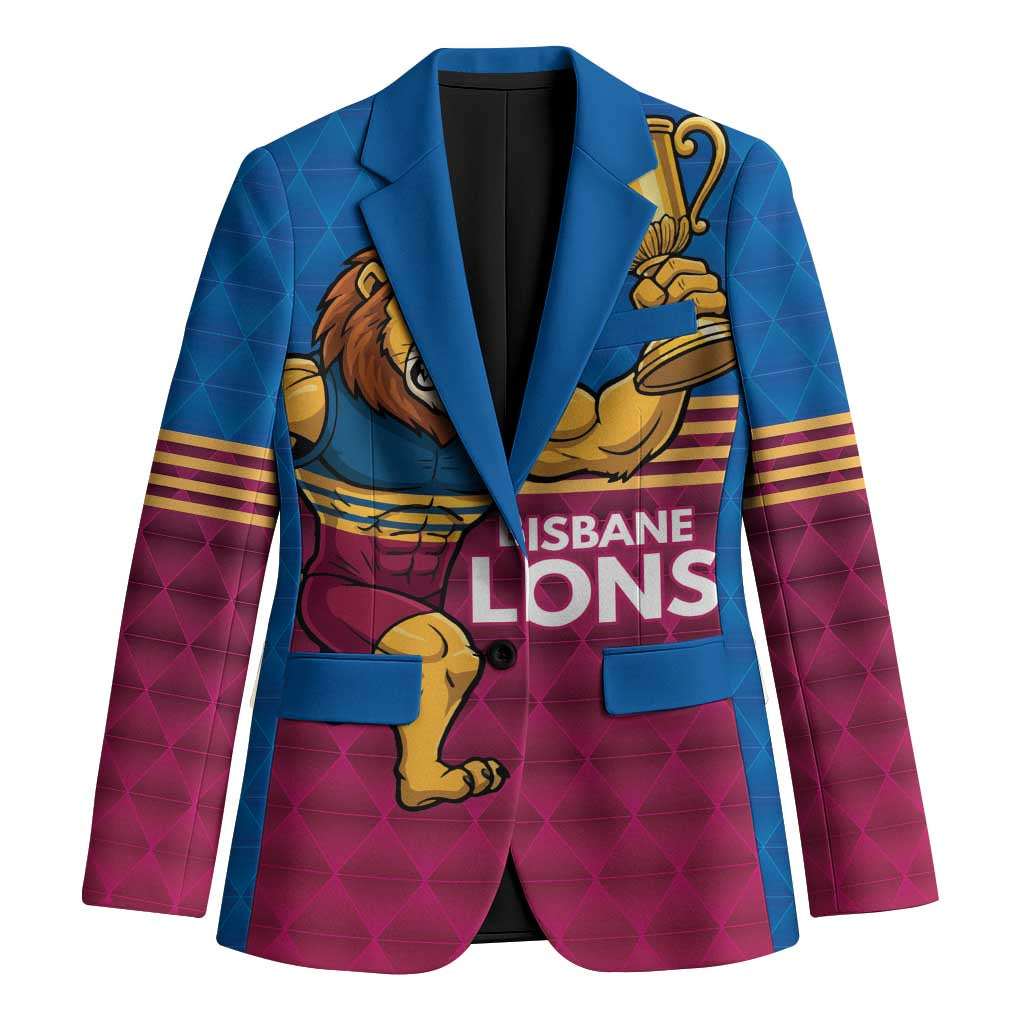 Custom Pride of Brisbane Champion Roar Blazer - Aussie Hoodie