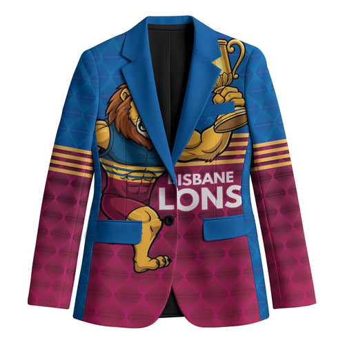 Custom Pride of Brisbane Champion Roar Blazer - Aussie Hoodie