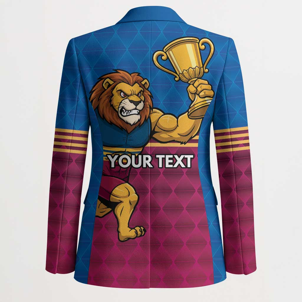 Custom Pride of Brisbane Champion Roar Blazer - Aussie Hoodie