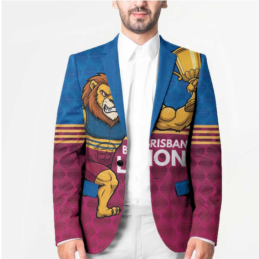 Custom Pride of Brisbane Champion Roar Blazer - Aussie Hoodie
