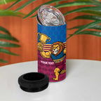 Custom Pride of Brisbane Champion Roar 4 in 1 Can Cooler Tumbler - Aussie Hoodie