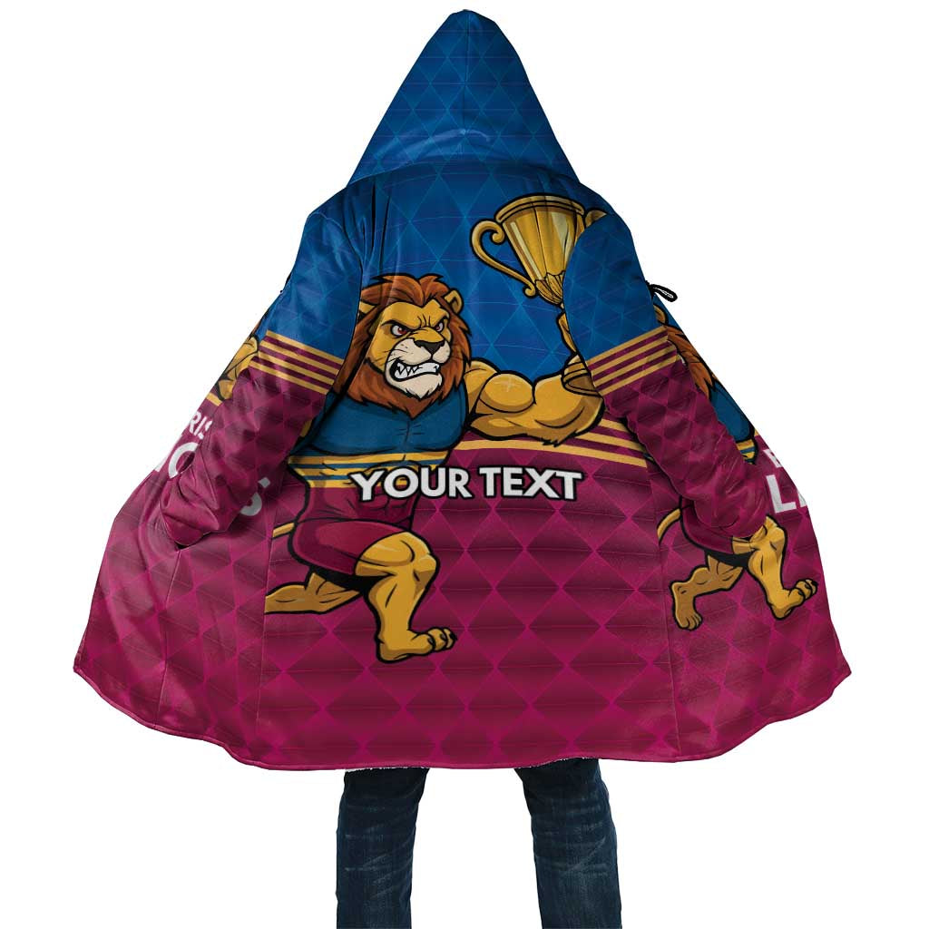 Custom Pride of Brisbane Champion Roar Cloak - Aussie Hoodie