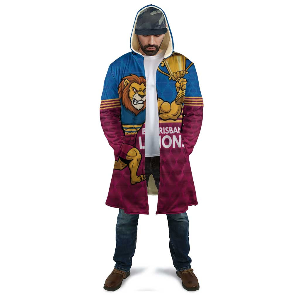 Custom Pride of Brisbane Champion Roar Cloak - Aussie Hoodie