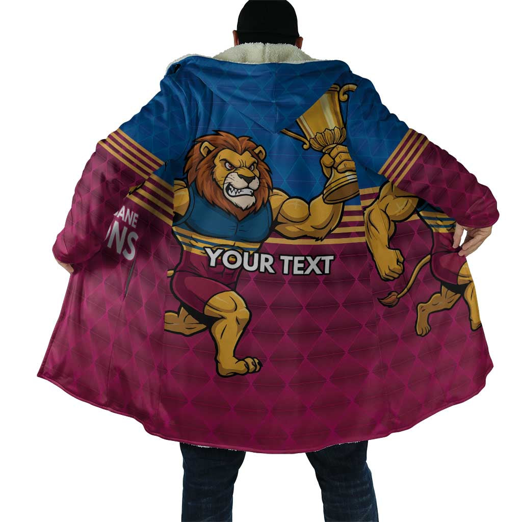 Custom Pride of Brisbane Champion Roar Cloak - Aussie Hoodie