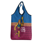 Custom Pride of Brisbane Champion Roar Grocery Bag - Aussie Hoodie