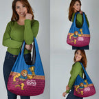 Custom Pride of Brisbane Champion Roar Grocery Bag - Aussie Hoodie