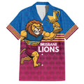 Custom Pride of Brisbane Champion Roar Hawaiian Shirt - Aussie Hoodie