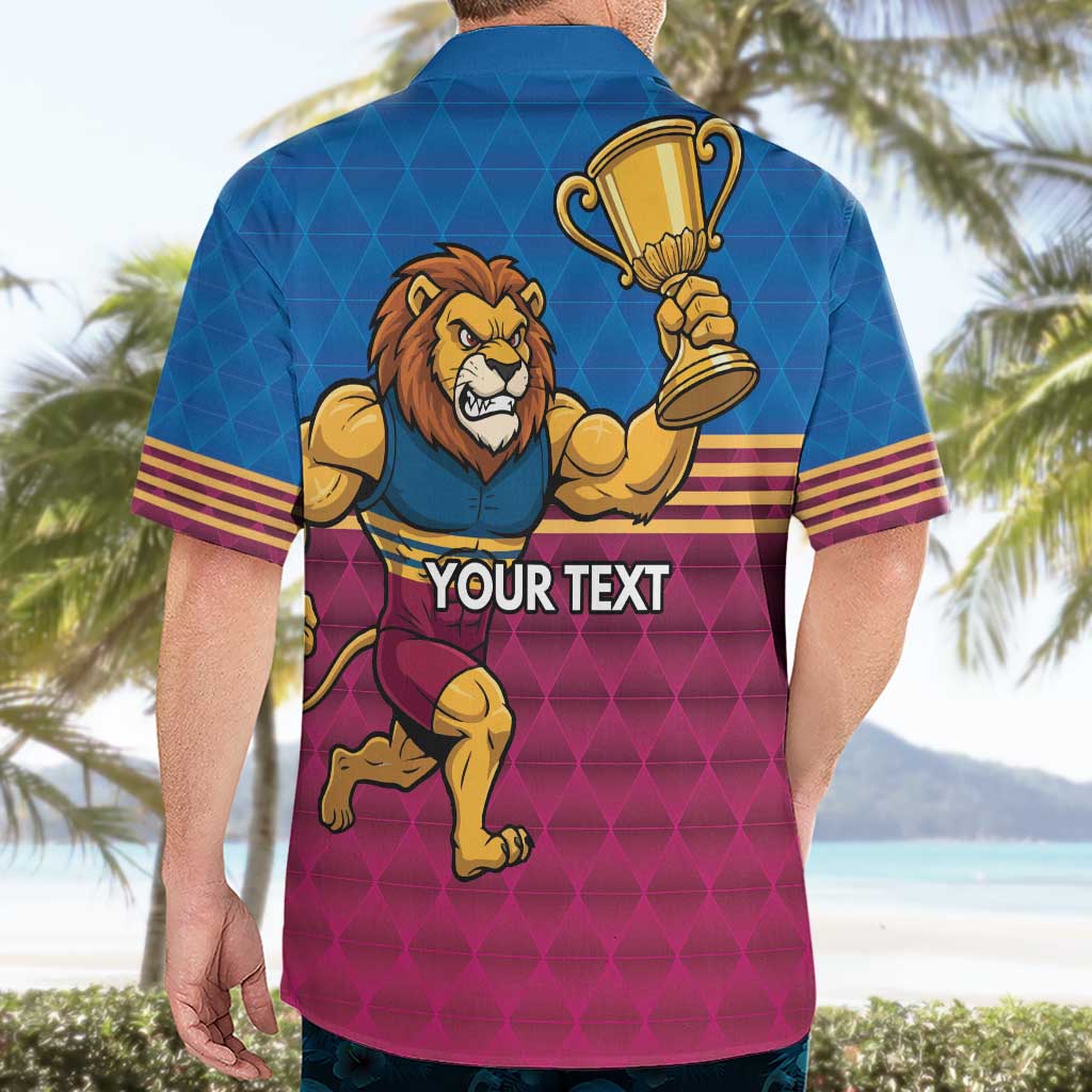 Custom Pride of Brisbane Champion Roar Hawaiian Shirt - Aussie Hoodie