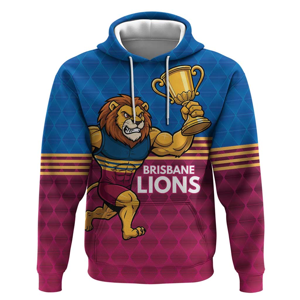 Custom Pride of Brisbane Champion Roar Hoodie - Aussie Hoodie