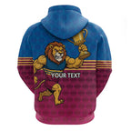 Custom Pride of Brisbane Champion Roar Hoodie - Aussie Hoodie