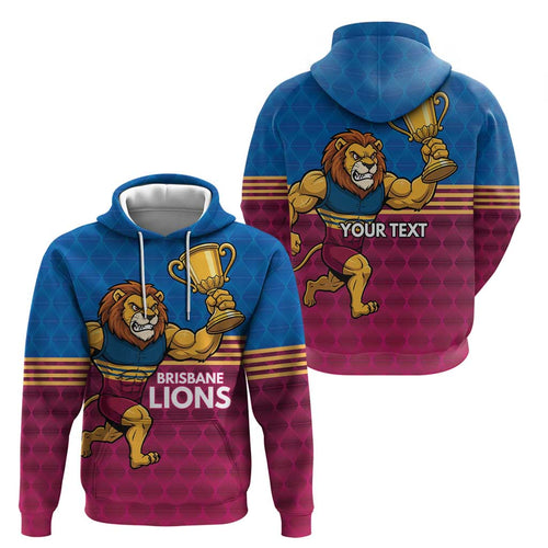 Custom Pride of Brisbane Champion Roar Hoodie - Aussie Hoodie