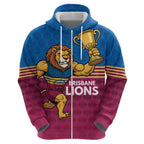 Custom Pride of Brisbane Champion Roar Hoodie - Aussie Hoodie