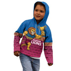 Custom Pride of Brisbane Champion Roar Kid Hoodie - Aussie Hoodie