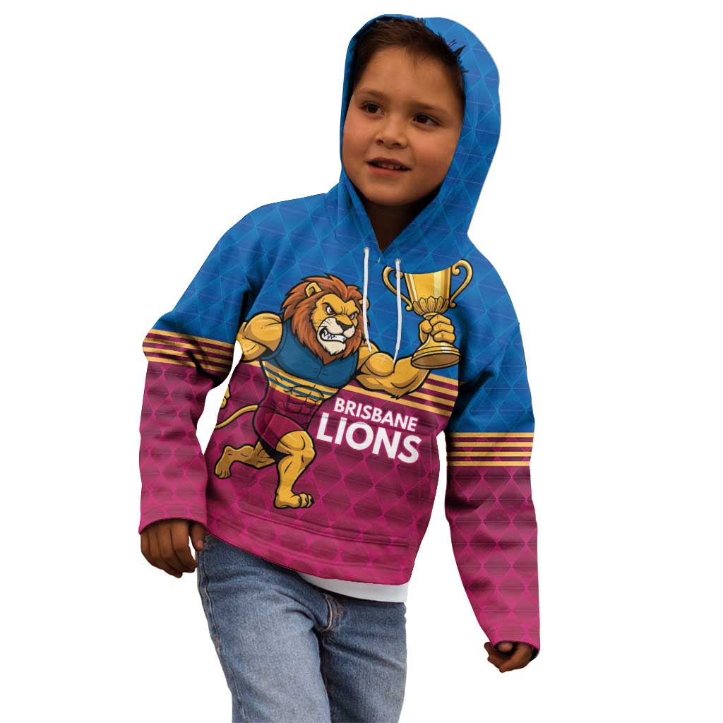 Custom Pride of Brisbane Champion Roar Kid Hoodie - Aussie Hoodie
