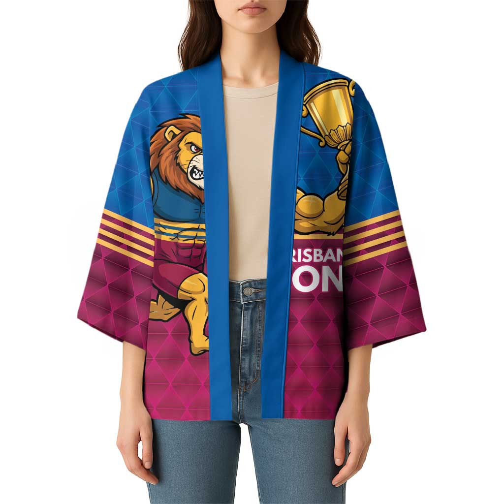 Custom Pride of Brisbane Champion Roar Kimono - Aussie Hoodie