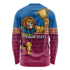 Custom Pride of Brisbane Champion Roar Long Sleeve Shirt - Aussie Hoodie