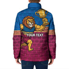 Custom Pride of Brisbane Champion Roar Padded Jacket - Aussie Hoodie