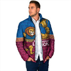 Custom Pride of Brisbane Champion Roar Padded Jacket - Aussie Hoodie