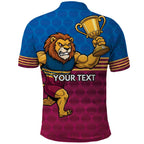 Custom Pride of Brisbane Champion Roar Polo Shirt - Aussie Hoodie