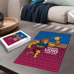 Custom Pride of Brisbane Champion Roar Puzzle - Aussie Hoodie