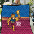 Custom Pride of Brisbane Champion Roar Quilt - Aussie Hoodie