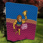 Custom Pride of Brisbane Champion Roar Quilt - Aussie Hoodie