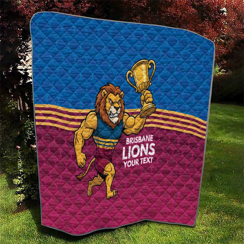 Custom Pride of Brisbane Champion Roar Quilt - Aussie Hoodie
