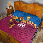 Custom Pride of Brisbane Champion Roar Quilt - Aussie Hoodie