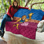 Custom Pride of Brisbane Champion Roar Quilt - Aussie Hoodie
