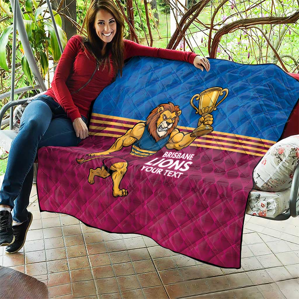 Custom Pride of Brisbane Champion Roar Quilt - Aussie Hoodie