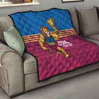 Custom Pride of Brisbane Champion Roar Quilt - Aussie Hoodie