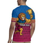 Custom Pride of Brisbane Champion Roar Rugby Jersey - Aussie Hoodie