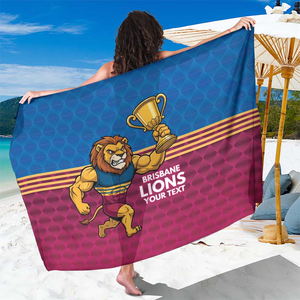 Custom Pride of Brisbane Champion Roar Sarong - Aussie Hoodie