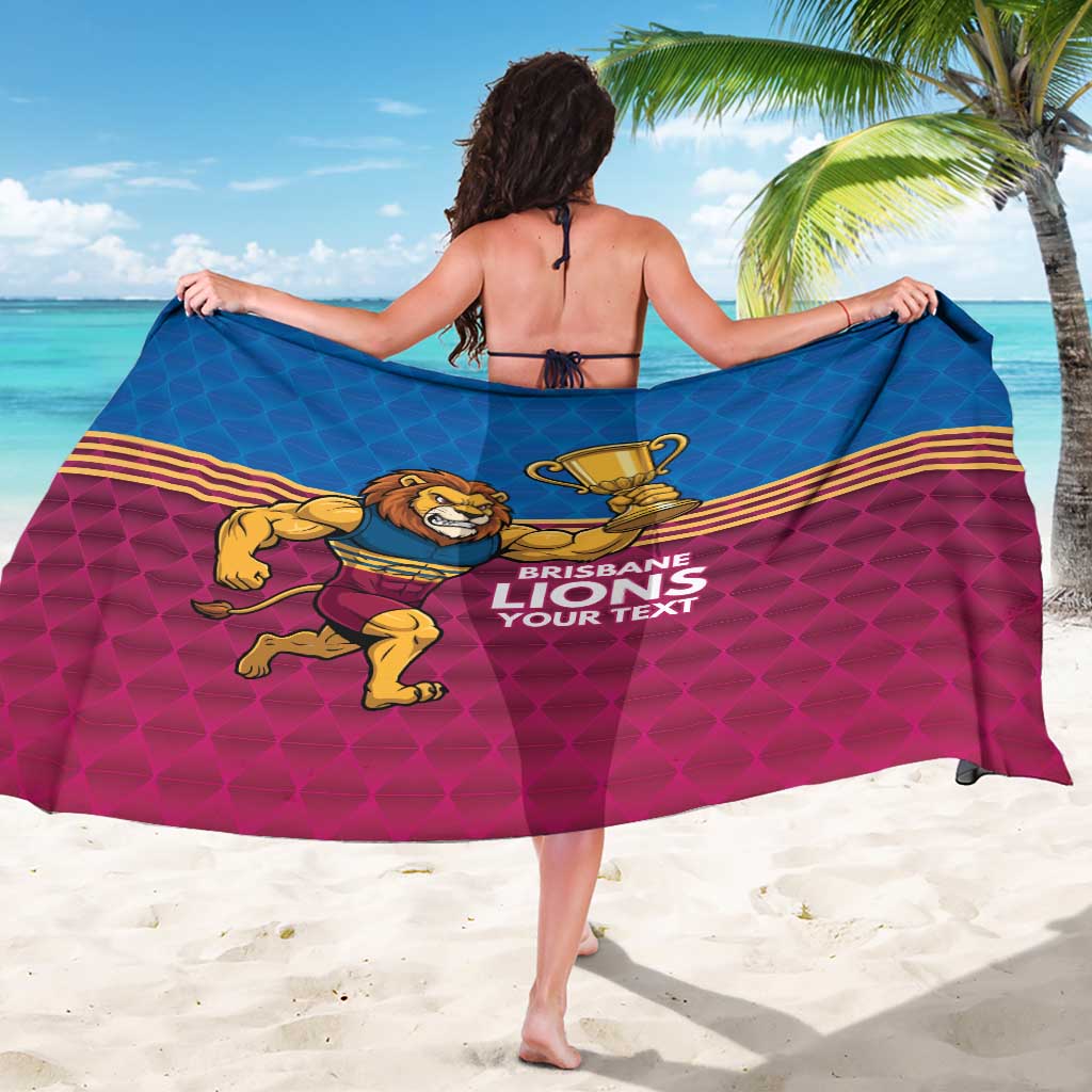 Custom Pride of Brisbane Champion Roar Sarong - Aussie Hoodie