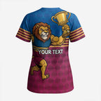 Custom Pride of Brisbane Champion Roar Scrub Top - Aussie Hoodie