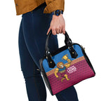 Custom Pride of Brisbane Champion Roar Shoulder Handbag - Aussie Hoodie