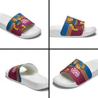 Custom Pride of Brisbane Champion Roar Slide Sandals - Aussie Hoodie