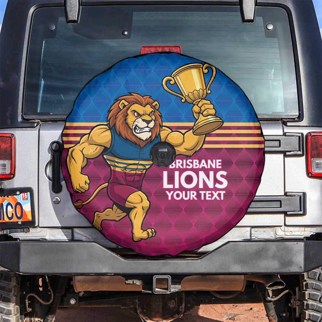 Custom Pride of Brisbane Champion Roar Spare Tire Cover - Aussie Hoodie