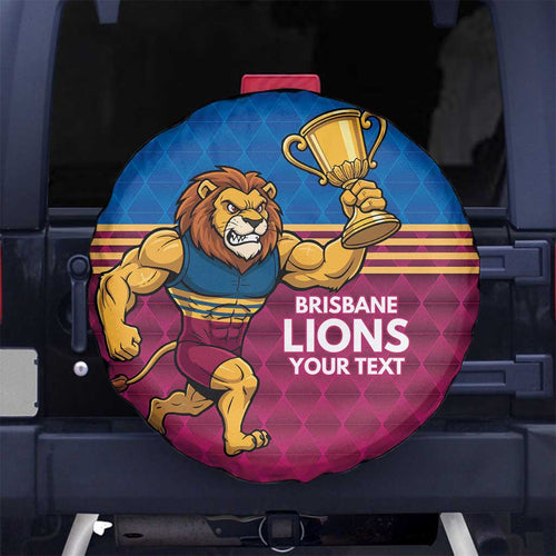 Custom Pride of Brisbane Champion Roar Spare Tire Cover - Aussie Hoodie