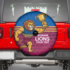 Custom Pride of Brisbane Champion Roar Spare Tire Cover - Aussie Hoodie