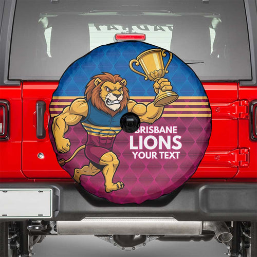 Custom Pride of Brisbane Champion Roar Spare Tire Cover - Aussie Hoodie