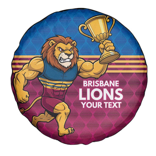Custom Pride of Brisbane Champion Roar Spare Tire Cover - Aussie Hoodie