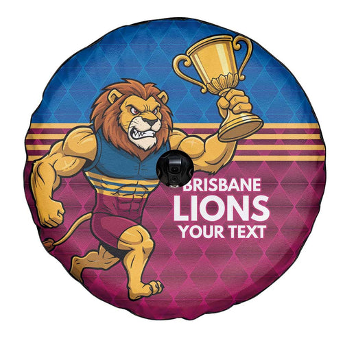 Custom Pride of Brisbane Champion Roar Spare Tire Cover - Aussie Hoodie