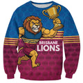 Custom Pride of Brisbane Champion Roar Sweatshirt - Aussie Hoodie