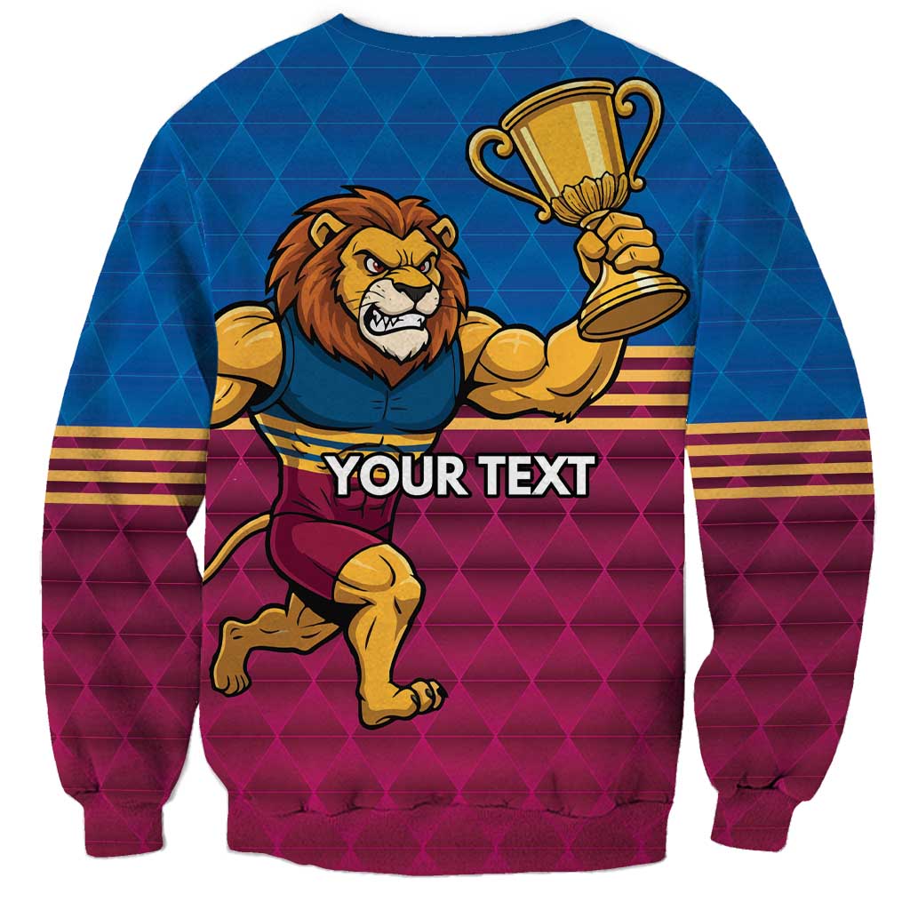 Custom Pride of Brisbane Champion Roar Sweatshirt - Aussie Hoodie